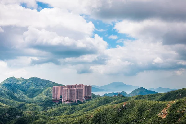 Mountain Landscape of Hong Kong south, in HDR — Stock Photo, Image