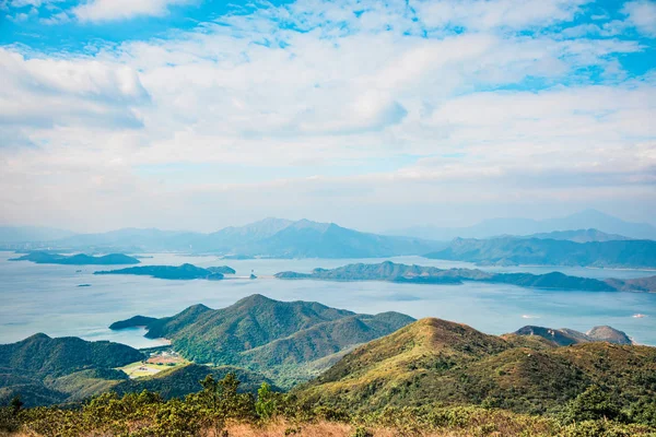 Countryside Krajobraz Hong Kongu — Zdjęcie stockowe