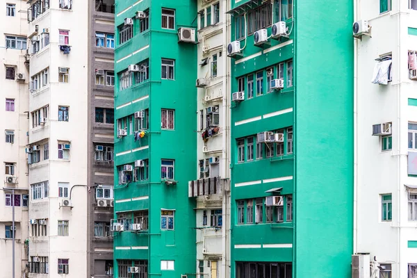 Εξωτερικό διαμέρισμα στο Χονγκ Κονγκ — Φωτογραφία Αρχείου