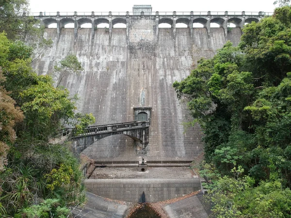 홍콩에는 저수지의 댐 — 스톡 사진