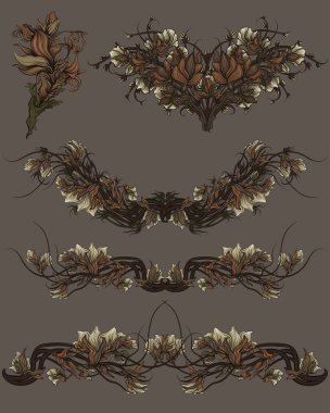 Soyut renk vektörü soyut illüstrasyon