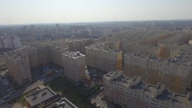 Kiev şehri, Sofievskaya Borshchagovsky bölgesi, İHA 'dan ateş ediliyor.