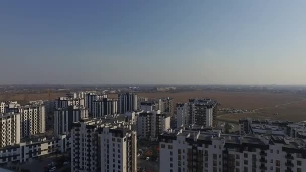 Kiev Stad Vlucht Stad Sofievskaya Borshchagovsky District Schieten Vanuit Een — Stockvideo