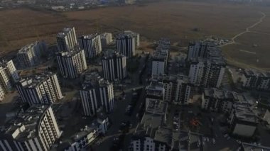Kiev şehri, Sofievskaya Borshchagovsky bölgesi, İHA 'dan ateş ediliyor.