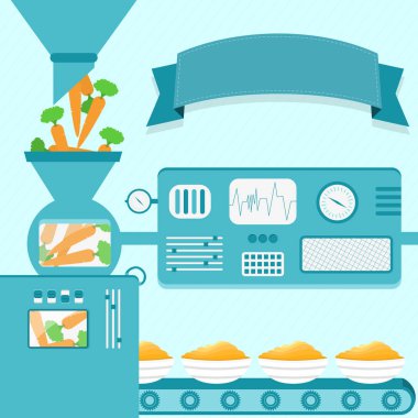 Havuç kremi üretim