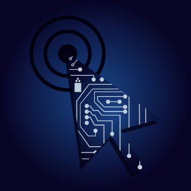 Elektronik devre ile bilgisayar okunu tıklatın