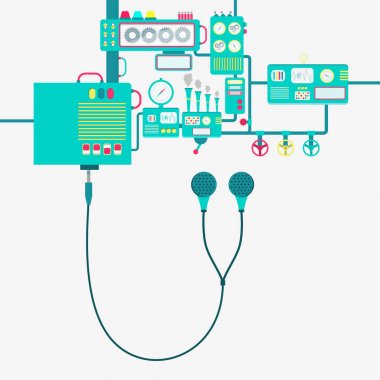 Fabrika ve kulaklık