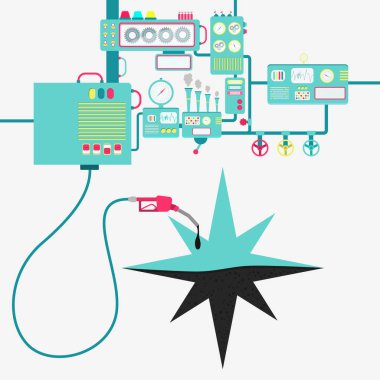 Rüzgar gülü ve petrol üretimi