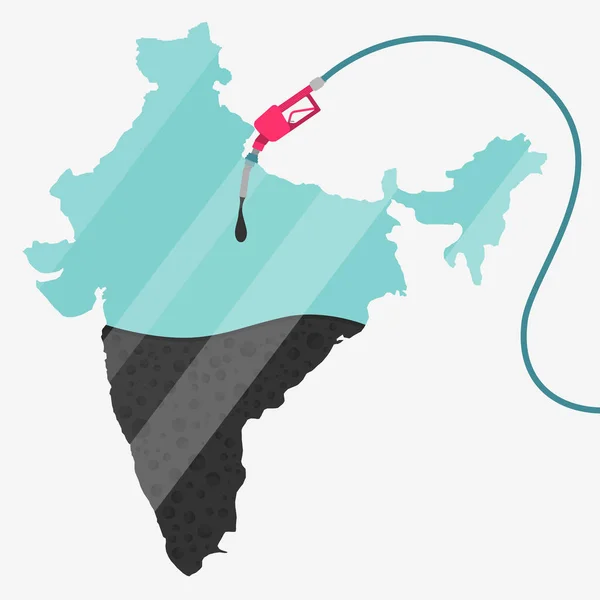 Petróleo da Índia —  Vetores de Stock