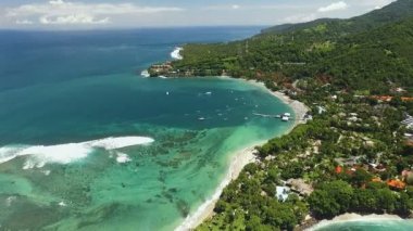 Senggigi Beach Lombok, Endonezya havadan görünümü