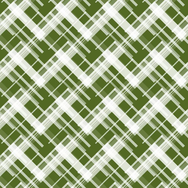 Tartan seamless pattern. Cage endless background. Square, rhombus repeating texture. Trendy backdrop for textiles. Vector illustration. — Stock Vector