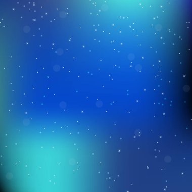 Yıldızlarla gökyüzü gece uzay arka plan. Evren zemin. Vektör çizim.