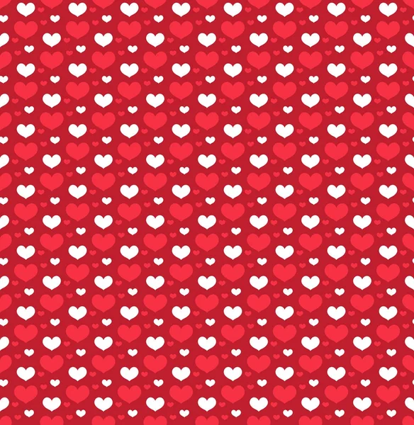 Heart seamless pattern. Love repeating texture. Endless background, wallpaper, backdrop. Vector illustration.