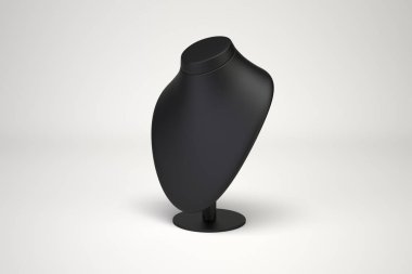 Siyah mücevher gerdanlığı.