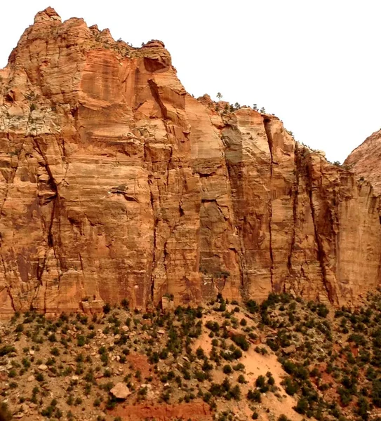 The Zion National Park as one of the most spectacular and popular national parks in the United States