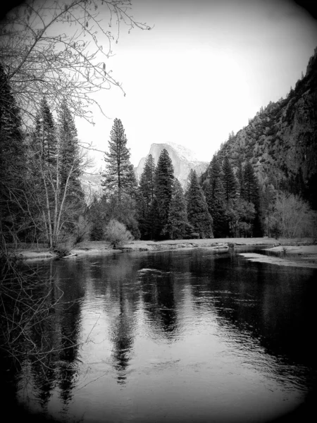 Blick Auf Den Yosemite Bach Yosemite Tal Sierra Nevada Nordkalifornien — Stockfoto