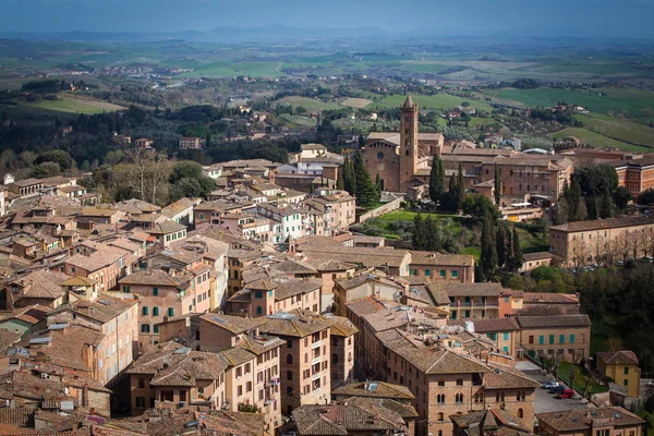 シエナ、トスカーナ、イタリアの眺め — ストック写真