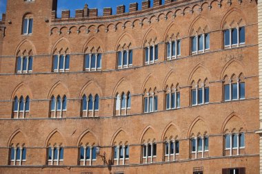 Siena 'daki Piazza del Campo