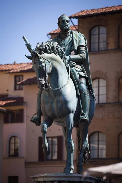 Estatua de Cosme I de Medici, Florencia — Foto de Stock