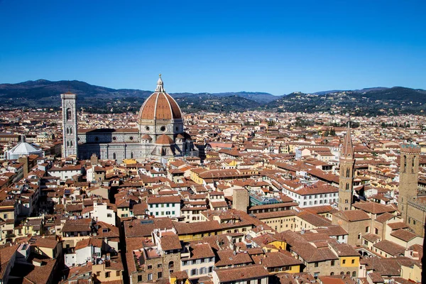 Panorama Florencji w Toskanii, Włochy Obrazy Stockowe bez tantiem