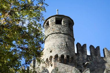 Fenis Castle Aosta Vadisi