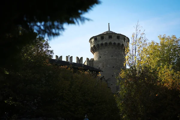 Château de Fenis dans la vallée d'Aoste — Photo