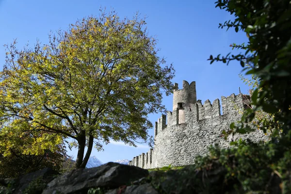 Fenis slott i Aostadalen — Stockfoto