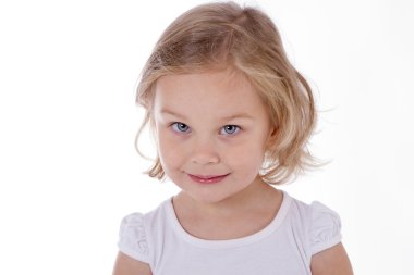 sevimli küçük kız