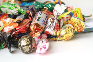 pile of candies clipart