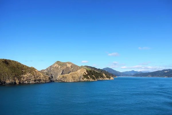 On a ferry from Picton to Wellington — Stock Photo, Image