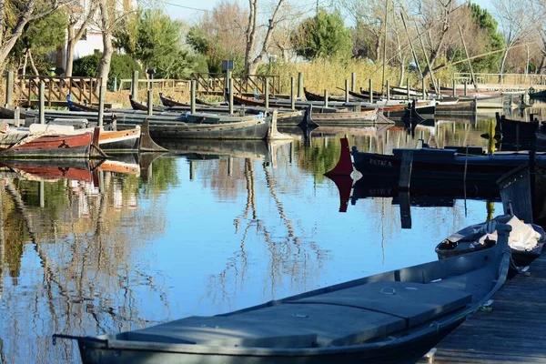 Velhos Barcos Espanha — Fotografia de Stock