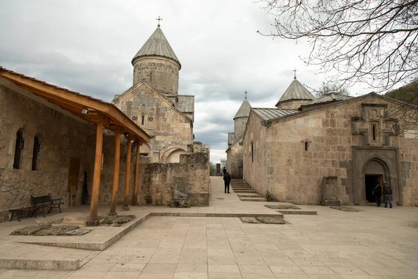 Haghartsin Church Armenia Abstract Sky Backround — Stock Photo, Image