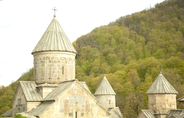 Haghartsin Kostel Arménii Pod Abstraktní Pozadí Oblohy — Stock fotografie