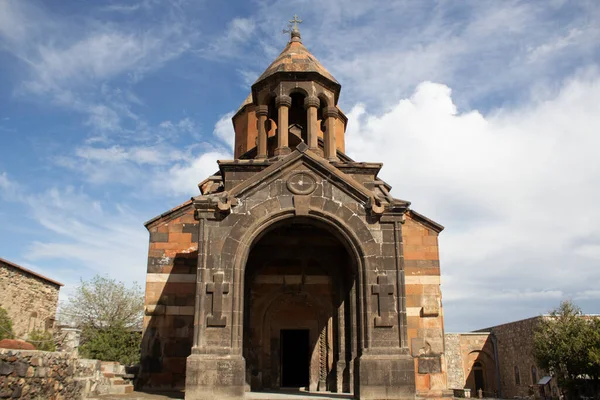 Khor Virap Kostel Arménii Pod Oblohou Pozadí — Stock fotografie