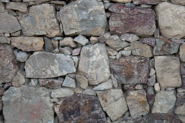 Różne Abstrakcyjne Kolorowe Tło Ściany Kamienia — Zdjęcie stockowe