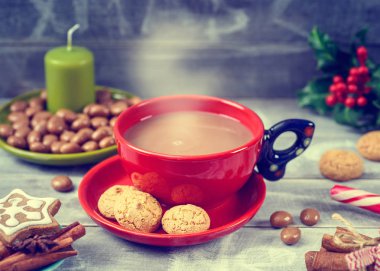 Noel sıcak çikolata