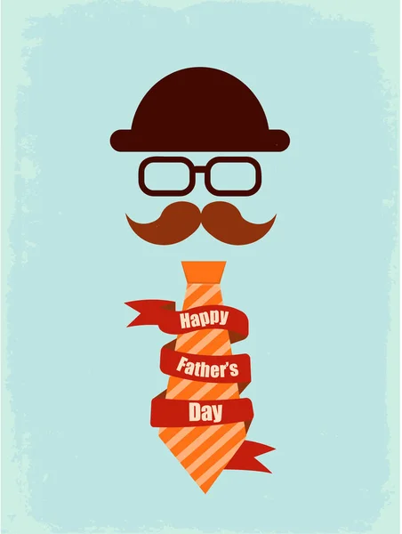 Plakát ke dni šťastných otců — Stockový vektor