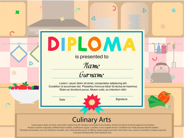Cuisine Ooking Ourses Invitation Des Ateliers Art Culinaire Pour Adultes — Image vectorielle