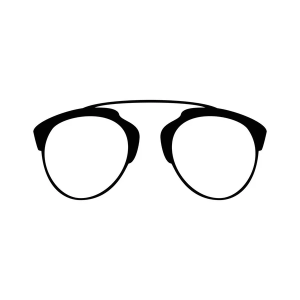Aantal verschillende glazen. Stijlvolle zonnebril voor vrouwen, mannen en kinderen. Oog glazen collectie. Vectorillustratie — Stockvector