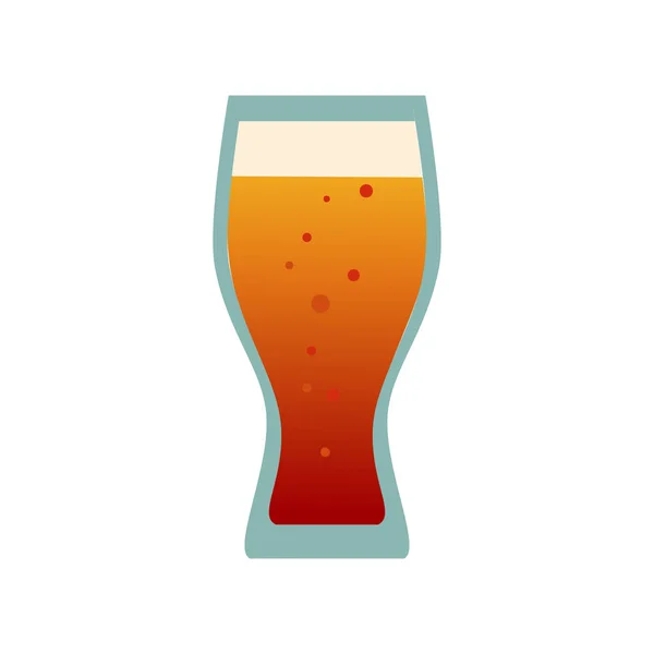 Conjunto de iconos de copas de cerveza. Logo de botella aislada. etiqueta, taza. Colección de pubs Oktoberfest. Ilustración vectorial — Vector de stock