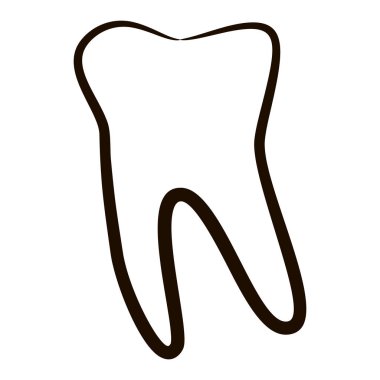 İnsan dişleri simgeler diş hekimliği Kliniği için izole üzerinde beyaz arka plan ayarlayın. Doğrusal dişçi logosunu görmeniz gerekir. Vektör