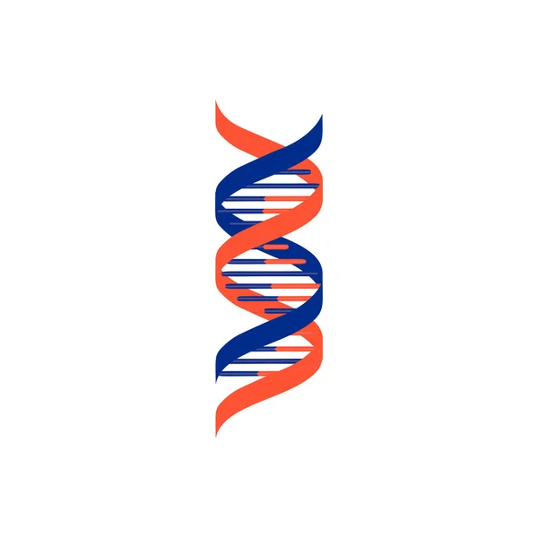 Spirála zelené DNA lékařské ikony. Vektorová ilustrace — Stockový vektor