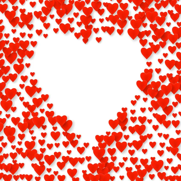 Chariot de Saint-Valentin. Symbole d'amour isolé sur blanc. Illustration graphique vectorielle — Image vectorielle
