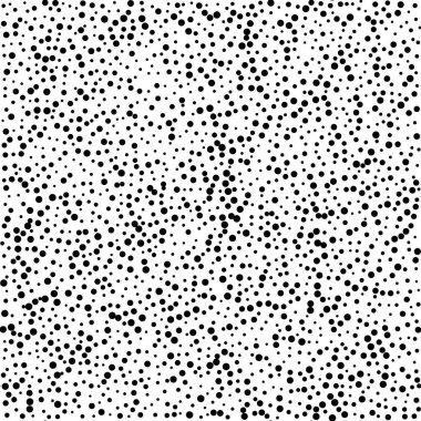 Beyaz arka planda noktalı yarım ton izole edilmiş dairesiz desen. Vektör illüstrasyonu