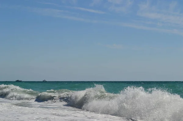 Хвилі Пляжі — стокове фото