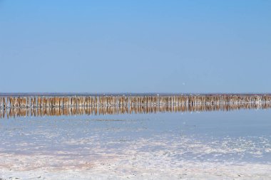 Akşamları tuz gölü