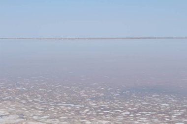 Akşamları tuz gölü