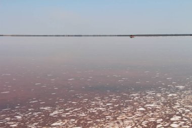 Akşamları tuz gölü