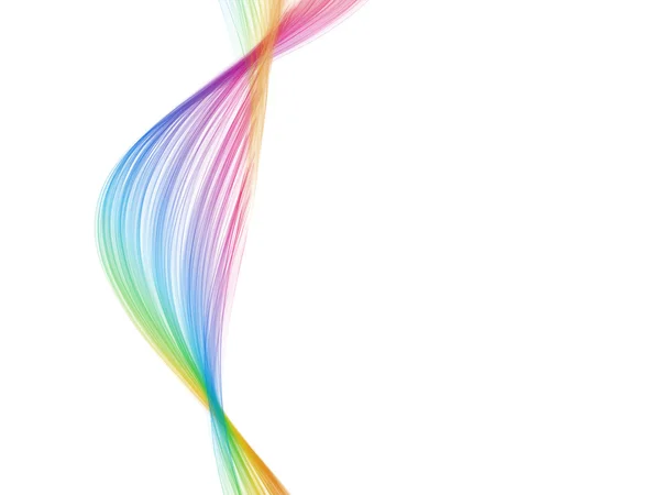 Eine Spektrum-Farbwelle — Stockfoto