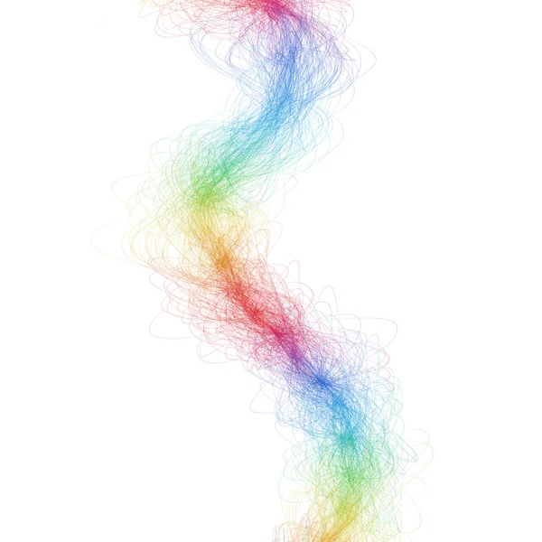Uma linha abstrata colorida — Fotografia de Stock